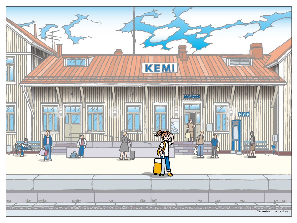 旅日記イラスト （画像）